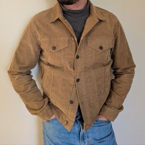 GAP Tan Corduroy Trucker Jacket